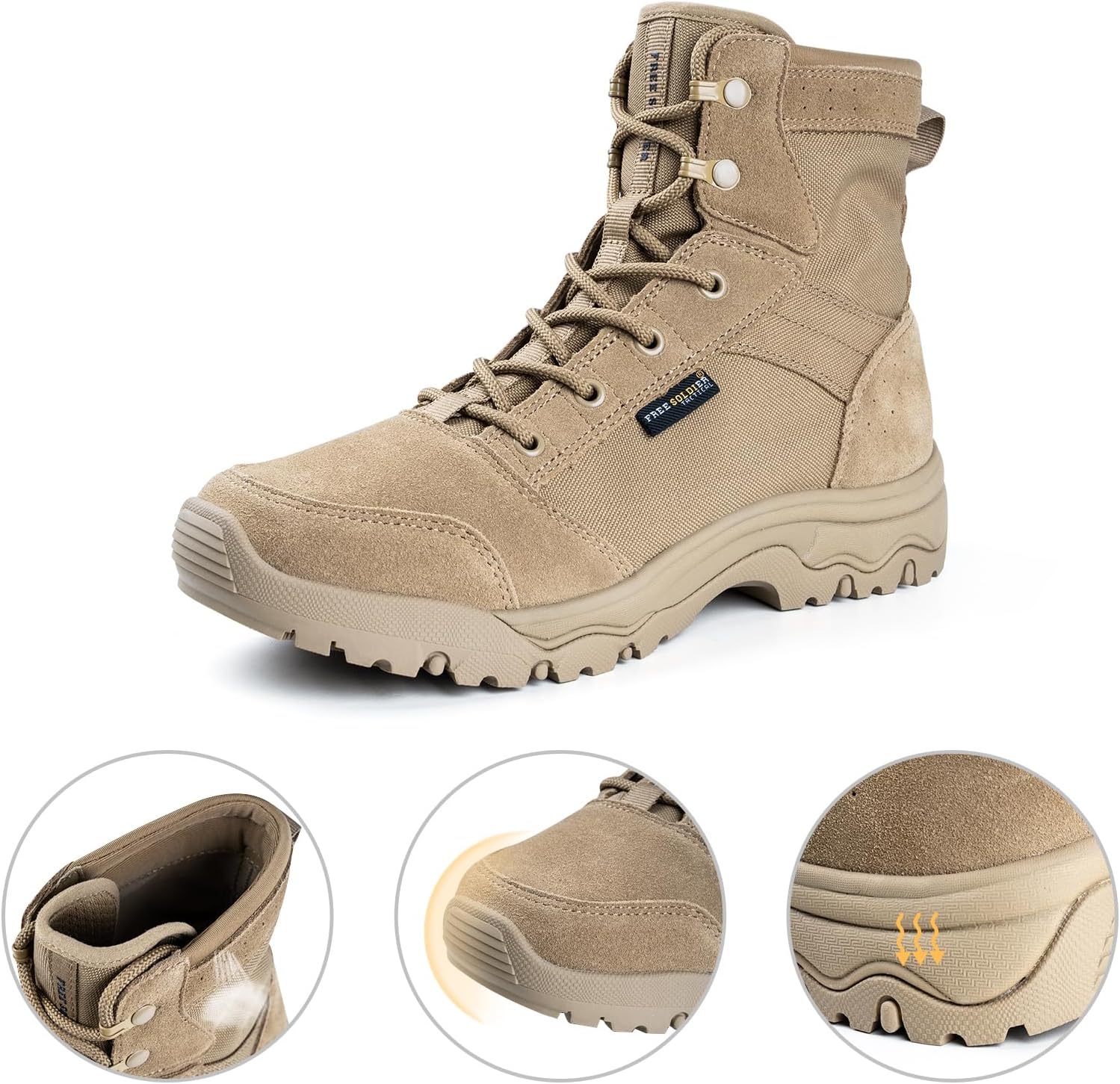 6 inch Ultra Lightweight Tactical Boots