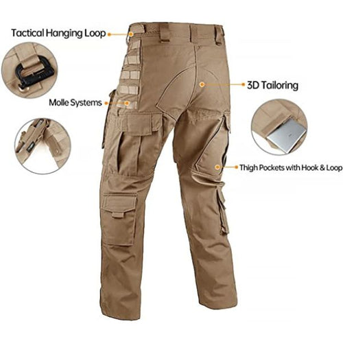 FreeSoldier Men's Tactical EDC Pants | Lightweight Outdoor Gear ...