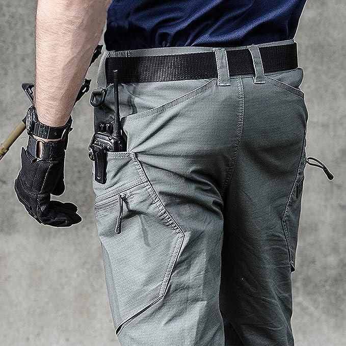 CQR Men's Flex Stretch Tactical Pants, Water Resistant Ripstop Cargo Pants,  Ligh - Đức An Phát