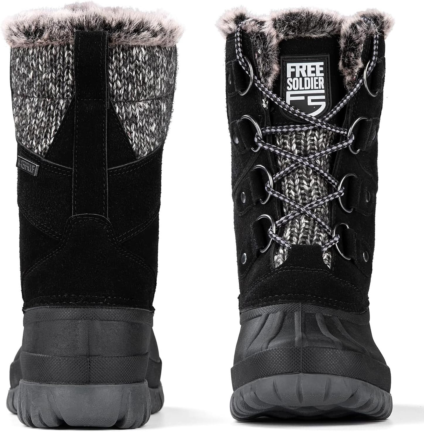 Women Waterproof Insulated Winter Snow Boots