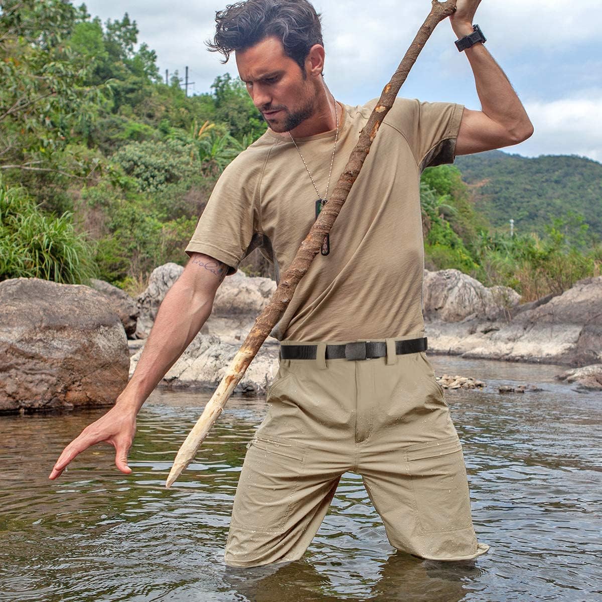 Pantalones tácticos ligeros de secado rápido para hombre RADIANT