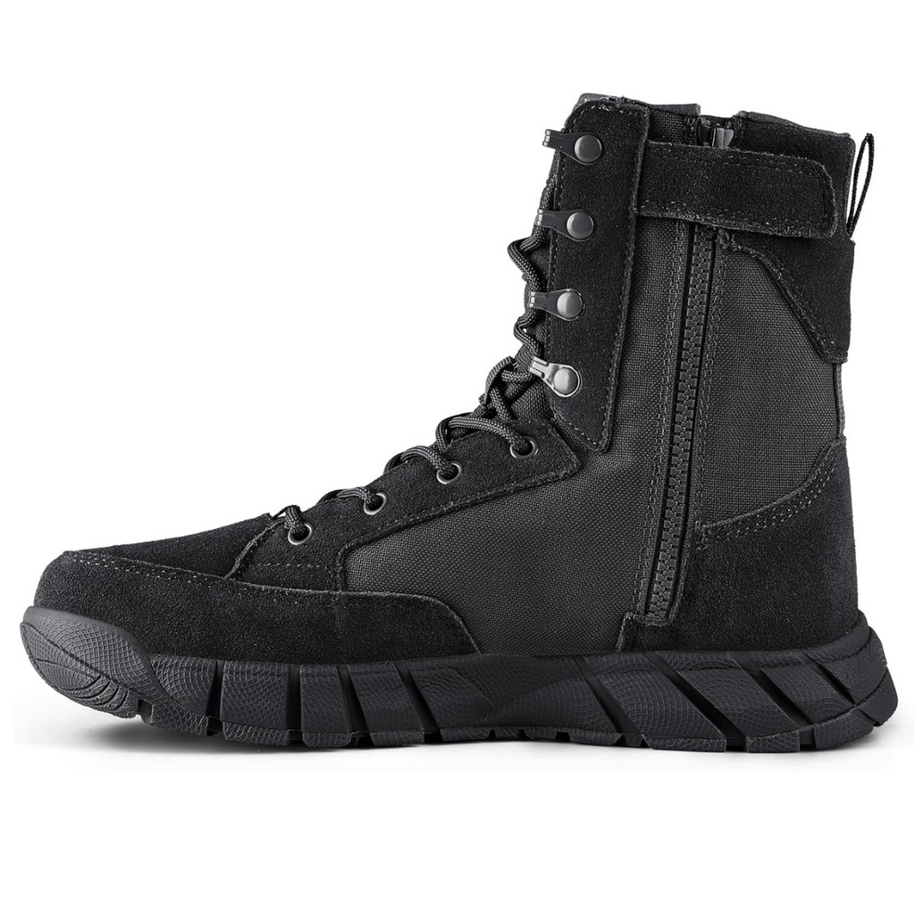 STORM II 8 Men s Side Zip Military Work Boots