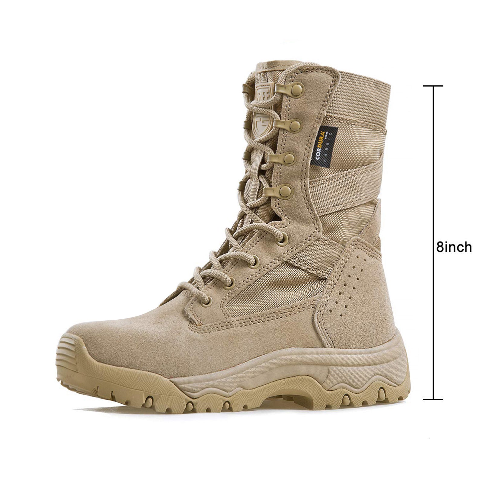 Women’s 8 Inches Lightweight Combat Boots