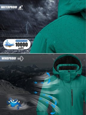 Women's Waterproof Ski Snow Jacket