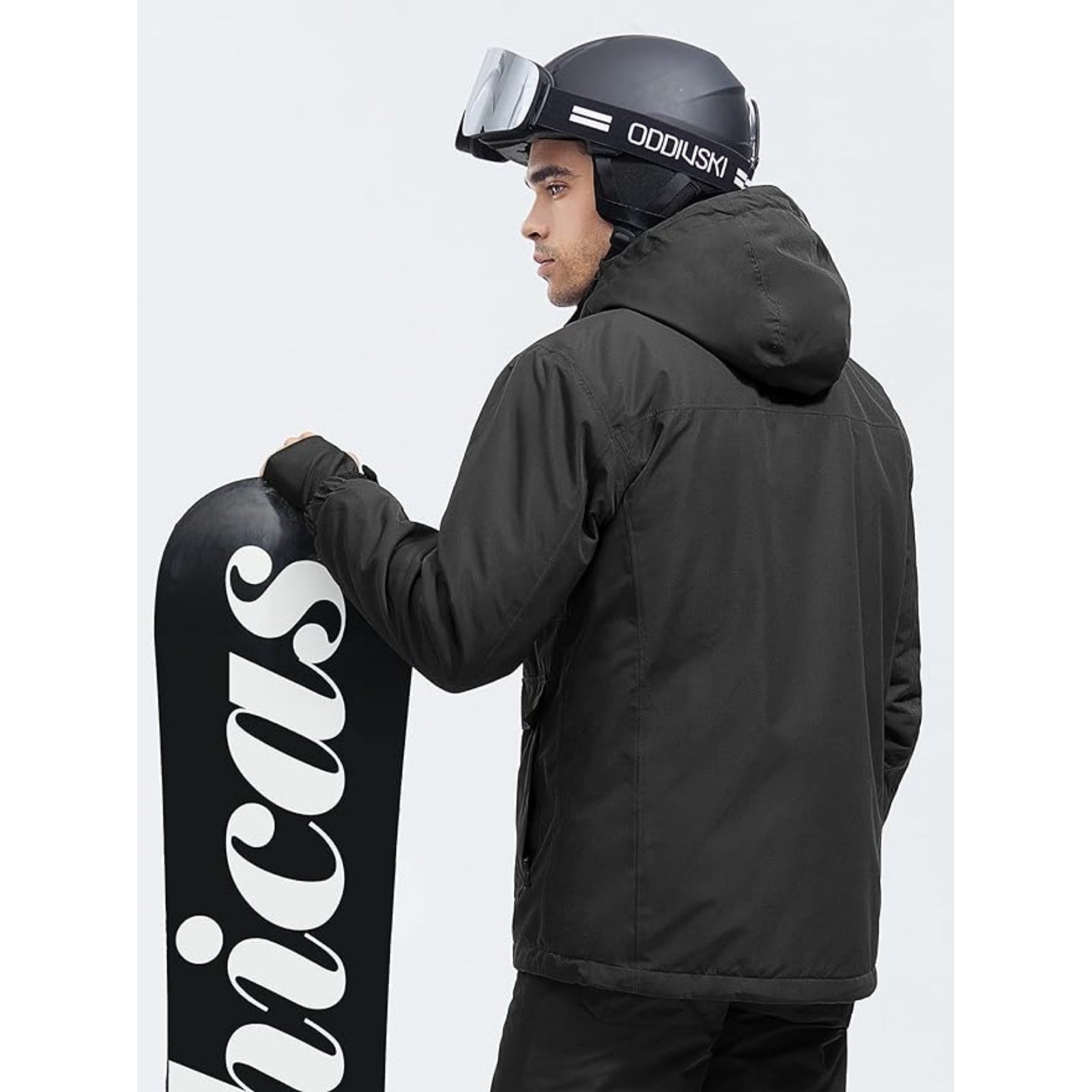 Chaqueta de esquí impermeable con forro polar para hombre WHALE