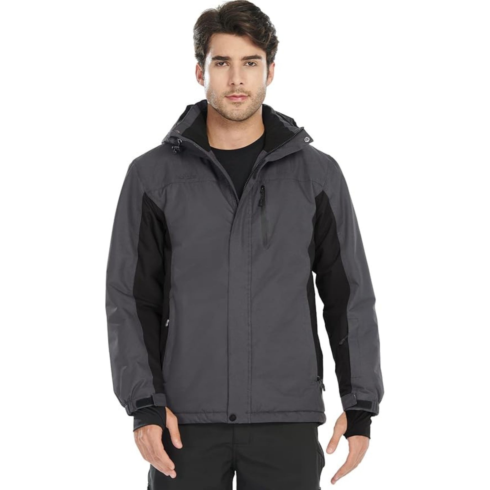 Chaqueta de esquí impermeable con forro polar para hombre WHALE