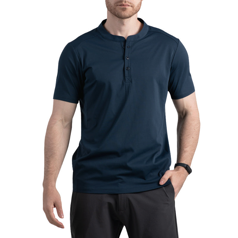 Henry Collar Coolpro Quick-Drying Tee - FreeSoldier