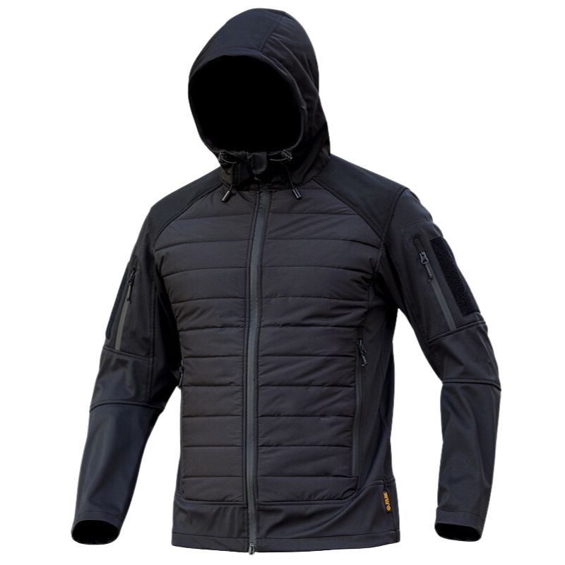 Men's  Winter insulation quilted hoodie Jacket