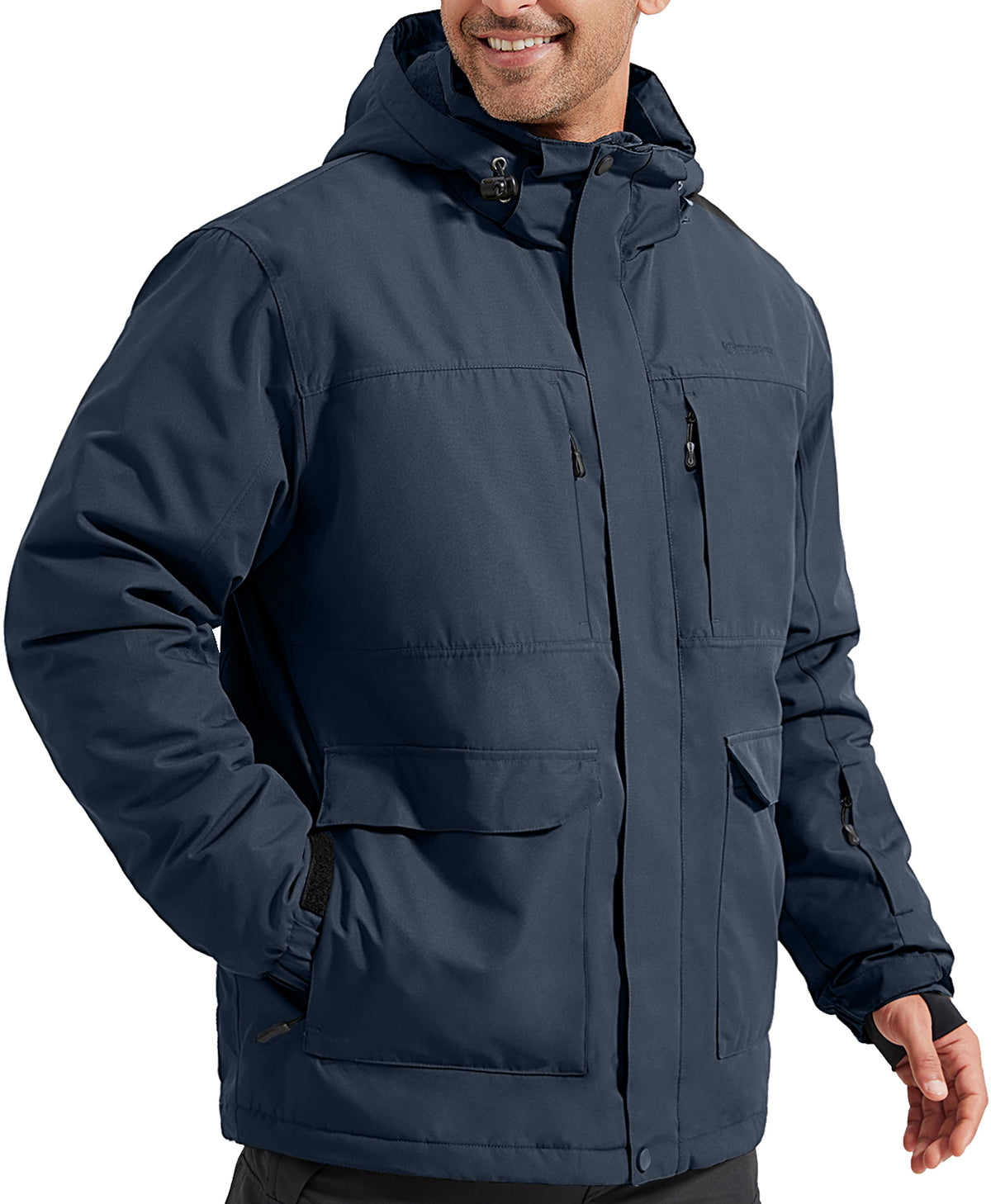 TRACK Men's Warm Waterproof Snow Ski Jacket