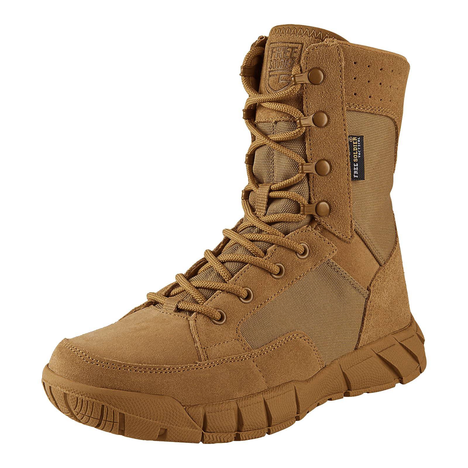 Best lightweight side zip tactical boots hotsell