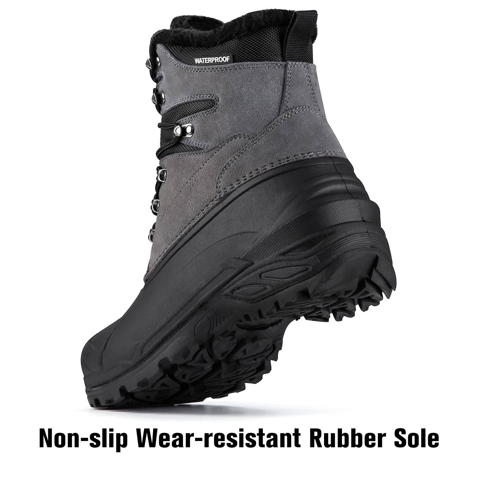 GATOR Men’s Waterproof Snow Hiking Boots