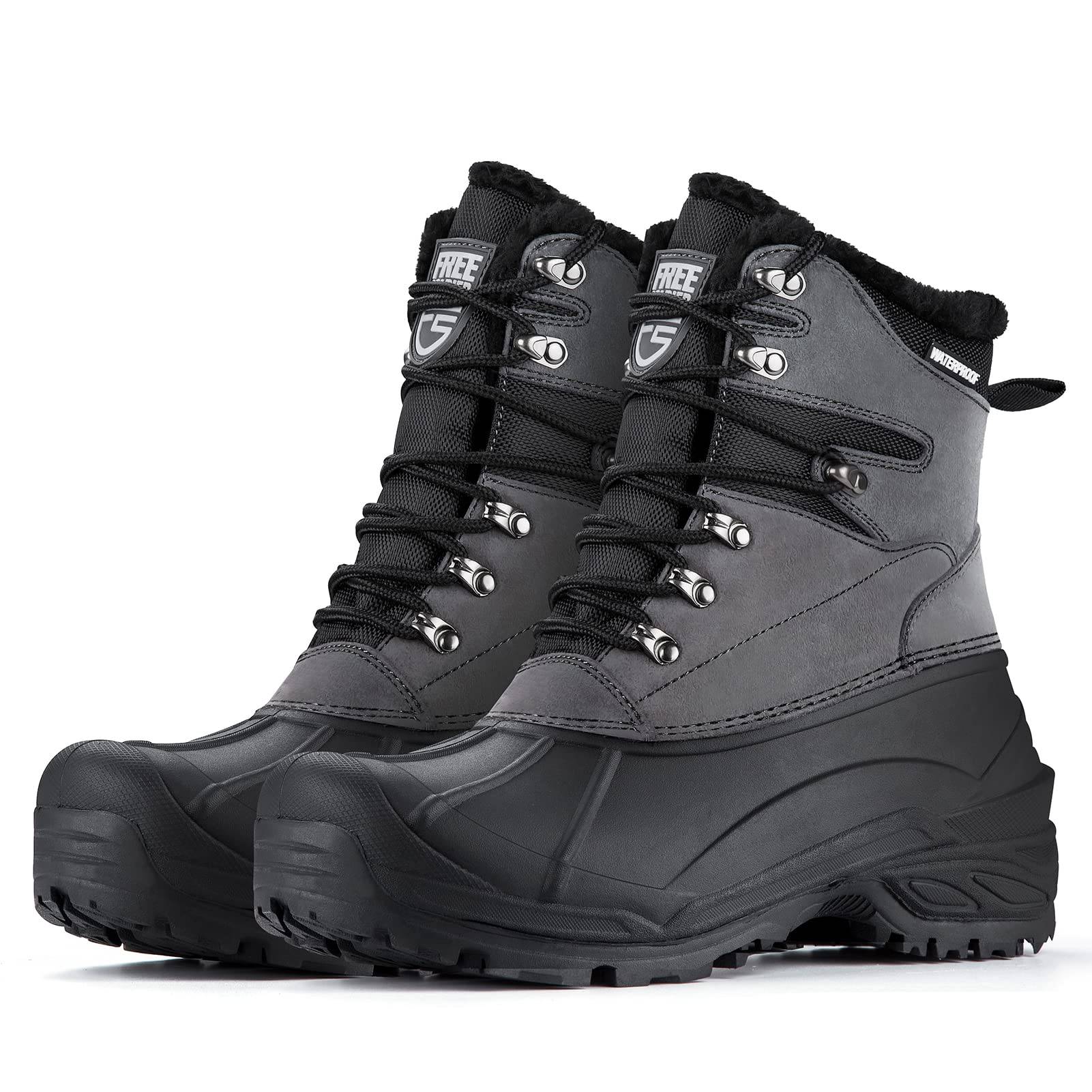 Botas de senderismo impermeables para nieve para hombre GATOR