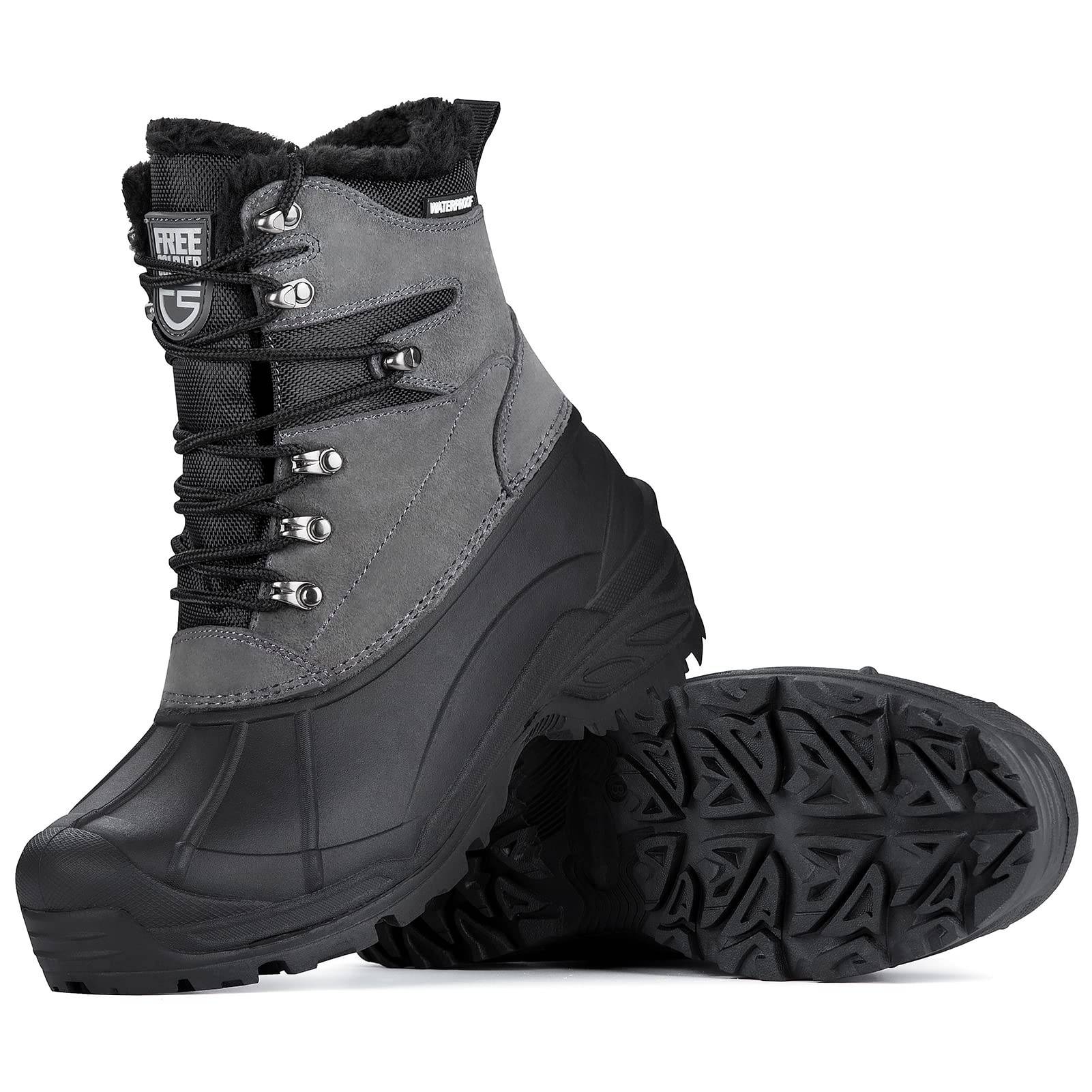 GATOR Men’s Waterproof Snow Hiking Boots