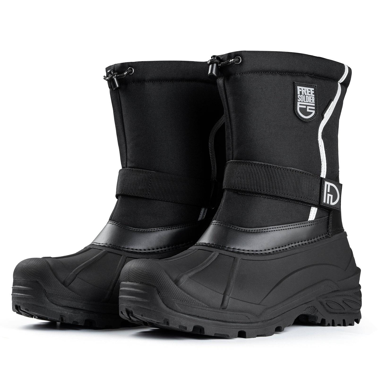 Botas de senderismo para nieve impermeables para hombre ORCA con forro extraíble