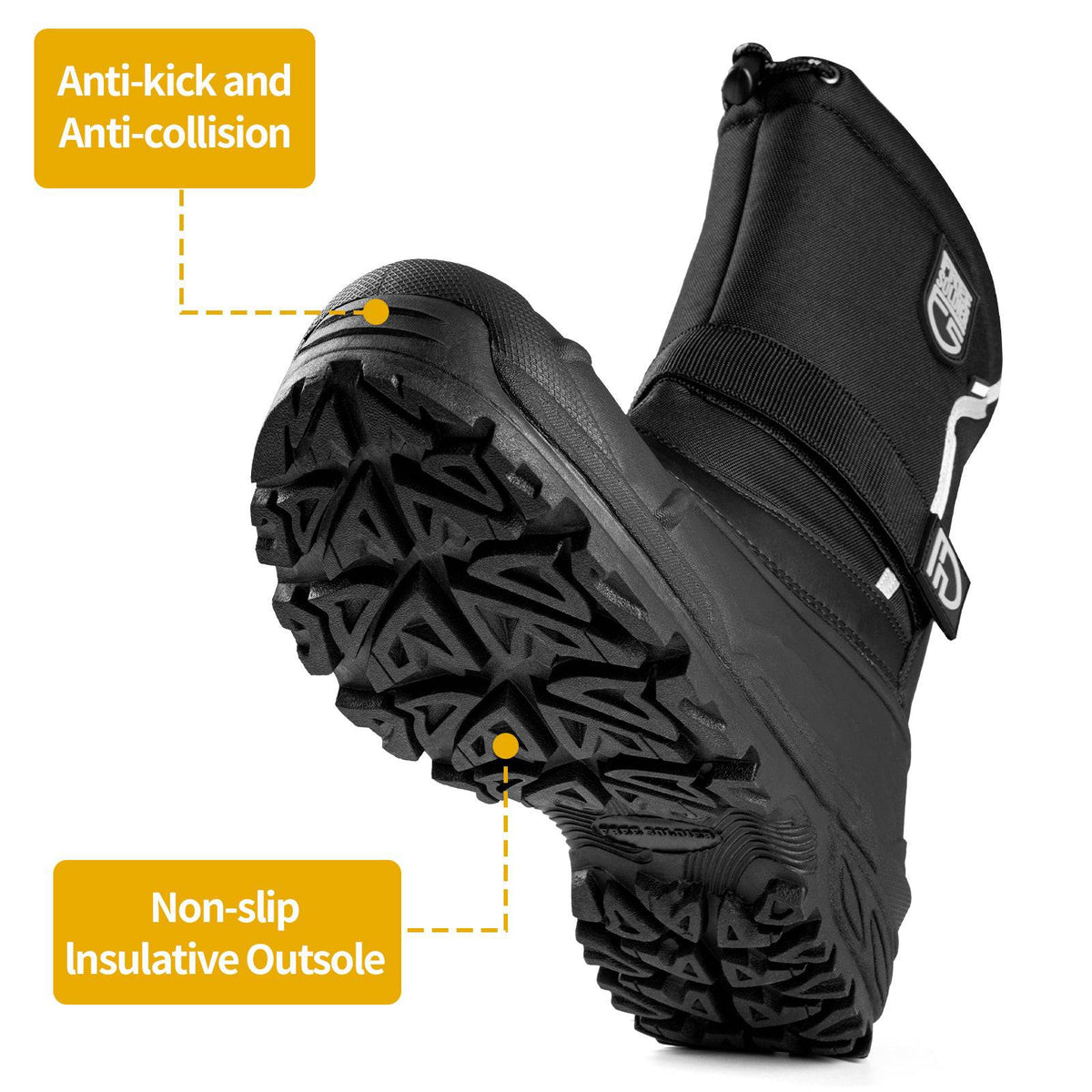 Home Orca Men's Waterproof Lightweight Snow Boots