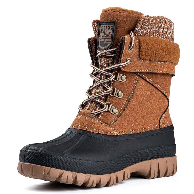 Women&prime sale S Classic Waterproof Snow Boots Winter Boots