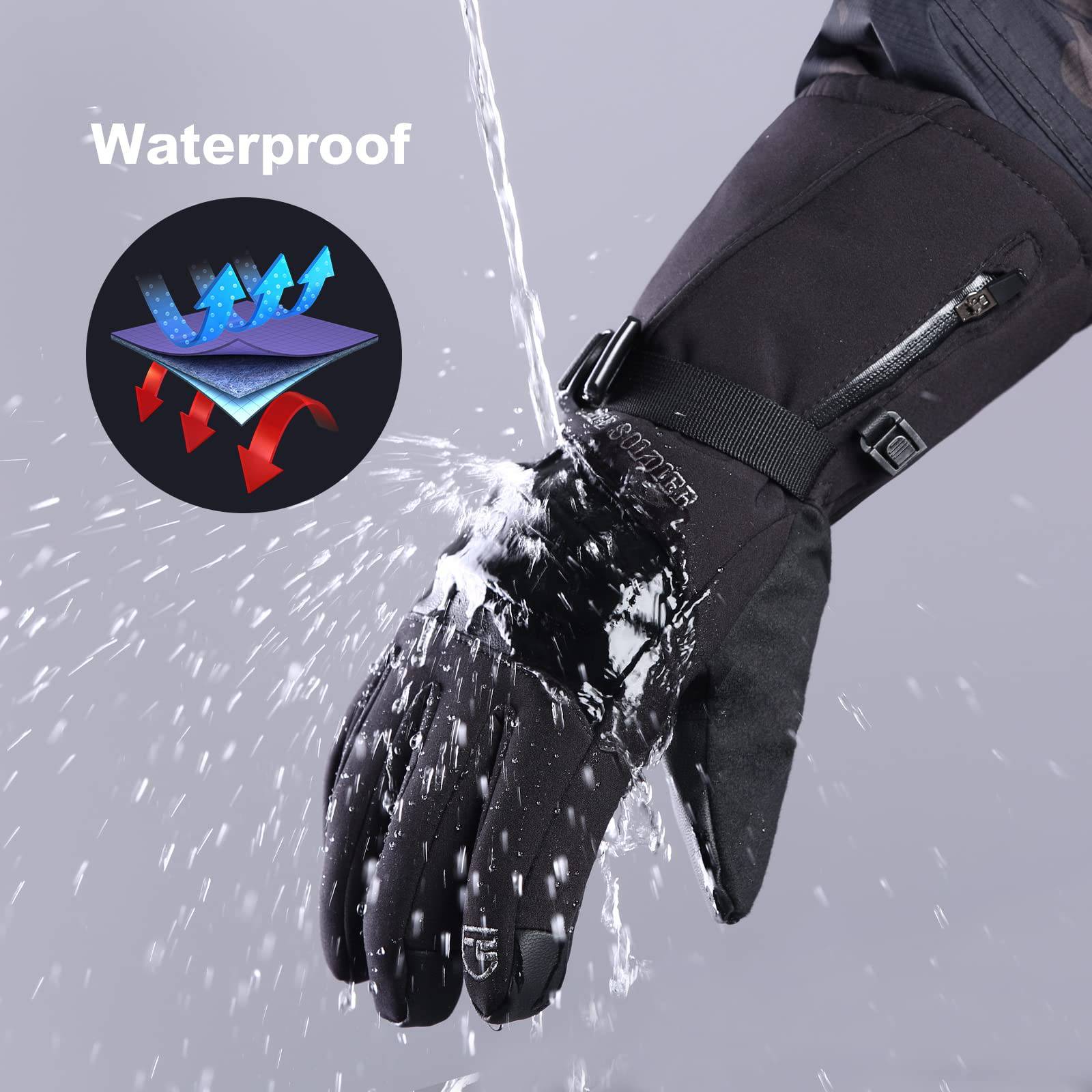 Winter Heren Dames Ski Sneeuw Handschoenen Waterdichte Fiets Handschoenen Volledige Vinger Warme Thermische Fleece Handschoenen met Kleine Rits Zak kopen vanaf een prijs van 12 Winter Heren Dames Ski Sneeuw Handschoenen Waterdichte Fiets Handschoenen Volledige Vinger Warme Thermische Fleece Handschoenen met Kleine Rits Zak kopen vanaf een prijs van 12