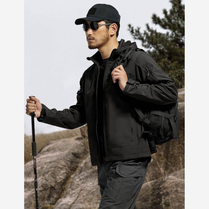 CACHALOT Men s Waterproof Softshell Hiking Jacket