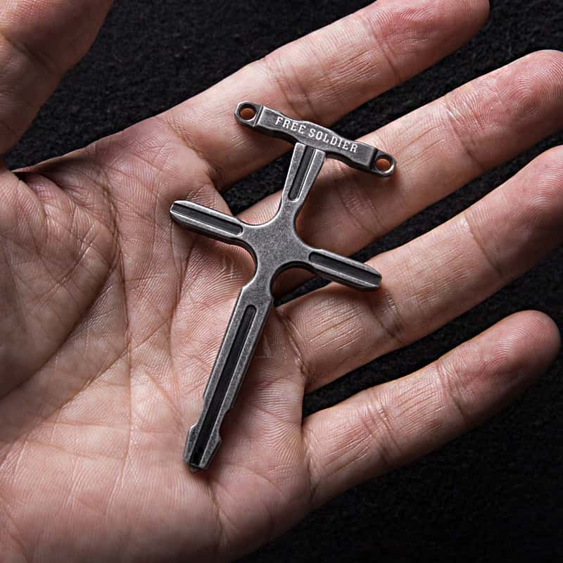 SteeL Cross Necklace