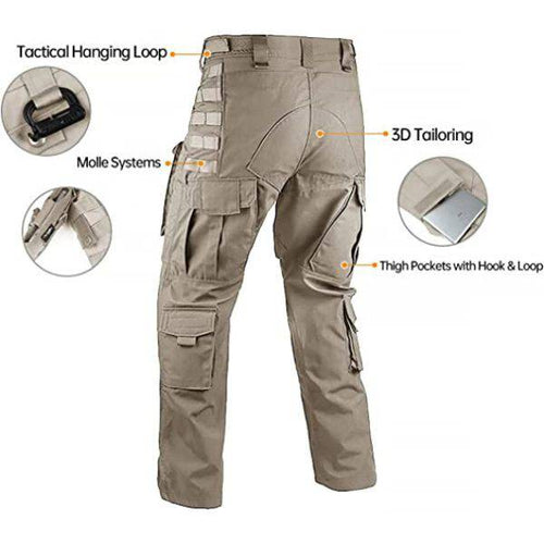 Home STORM PRO Men's Lightweight Ripstop Tactical Pants