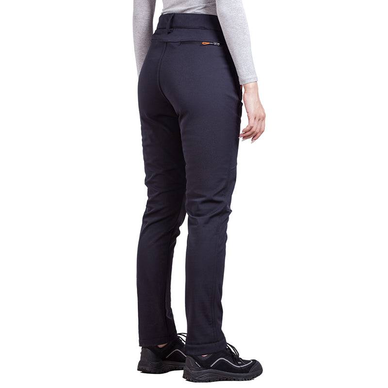 Waterproof Wool Lined Jeans NORDIC Women Soft Shell Fleece Lined Pants