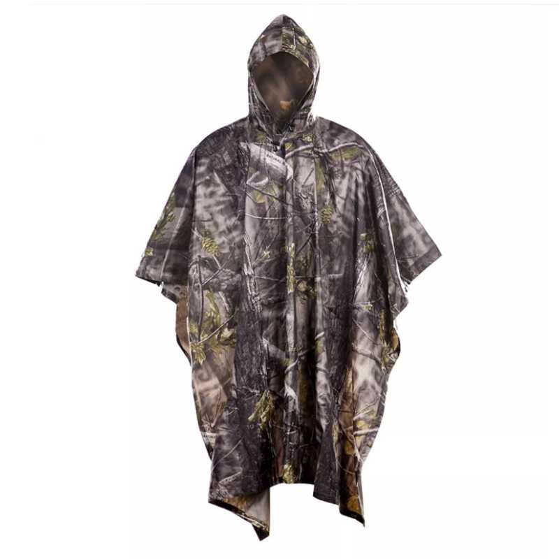 Waterproof Camo Poncho 3.0