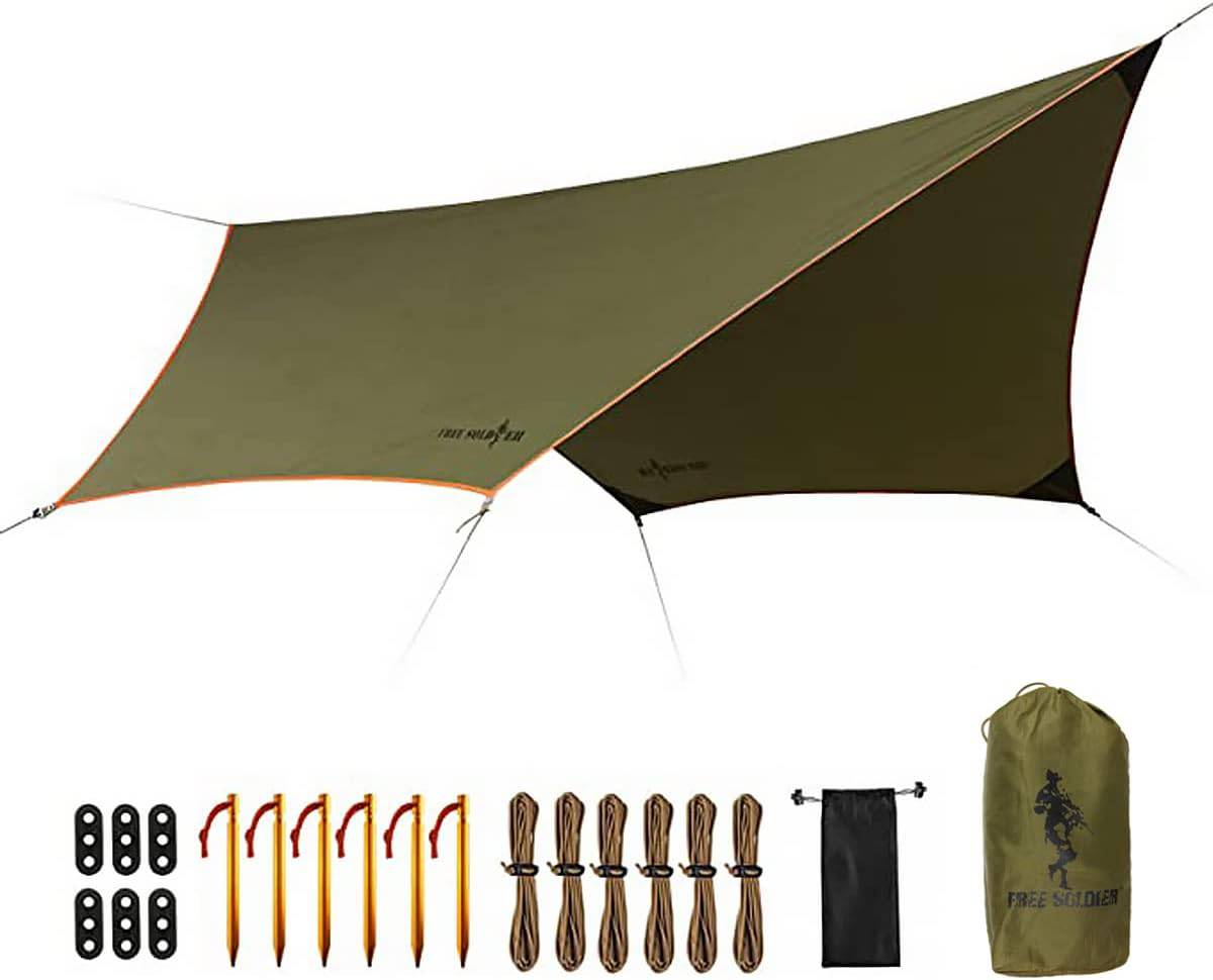 freesoldier-tarps-waterproof-portable-tarp-multifunctional-outdoor-gear ...