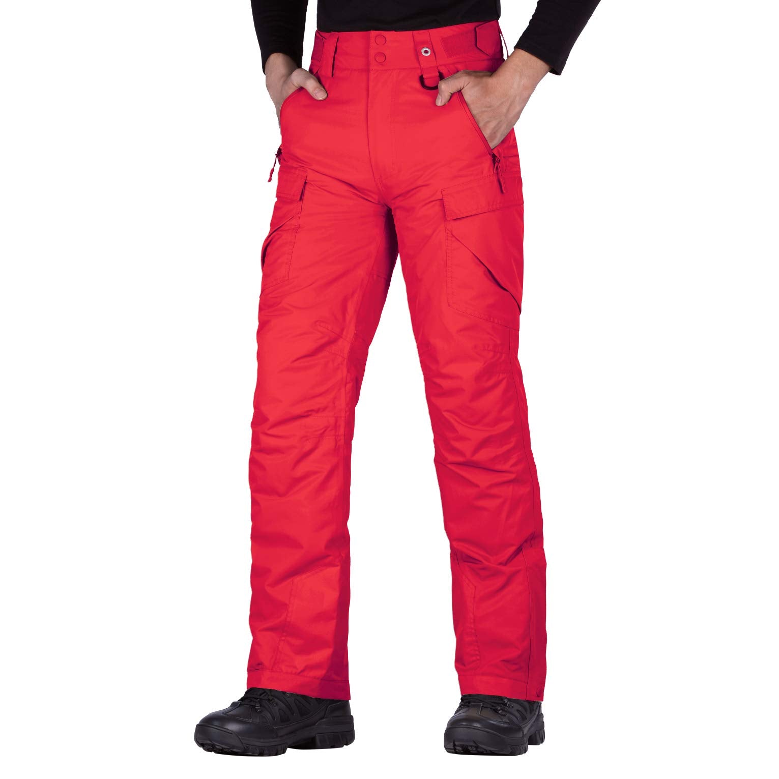  JOMLUN Pantalones impermeables para esquí de nieve para hombre,  con forro polar, para senderismo, Negro, XXS : Deportes y Actividades al  Aire Libre