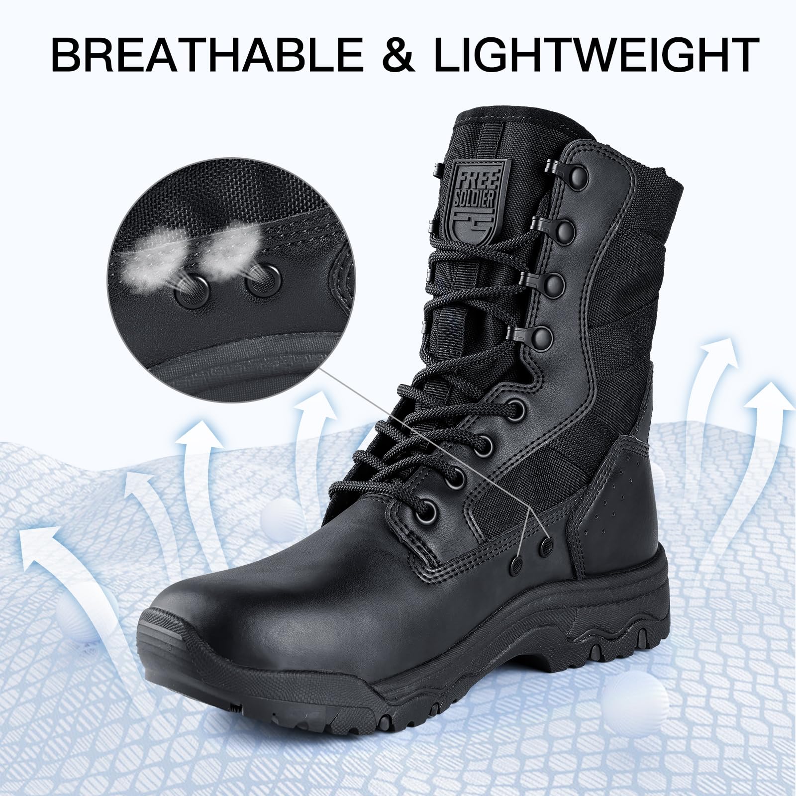 Lightweight composite toe military boots hotsell