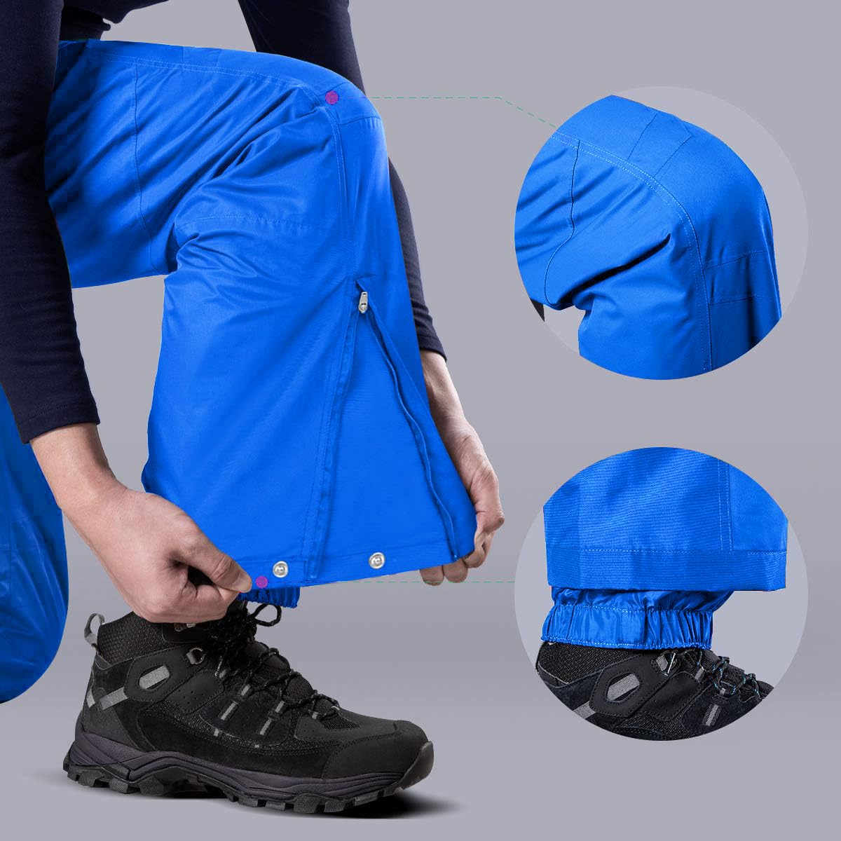 Men's Waterproof Ski Insulated Pants