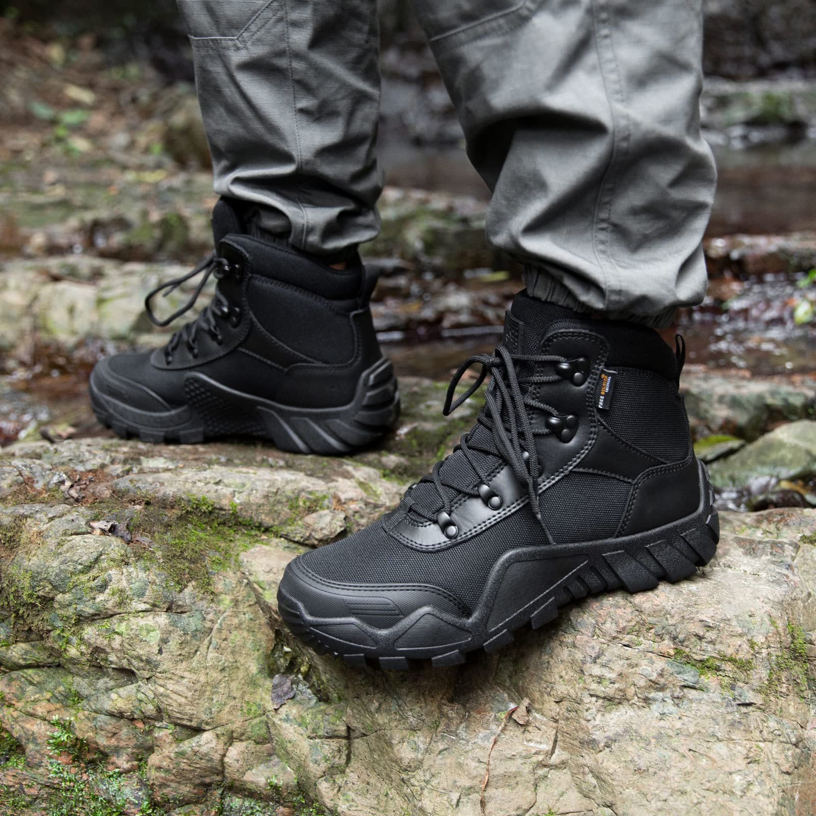 4.6 Inch Waterproof Military Work Boots