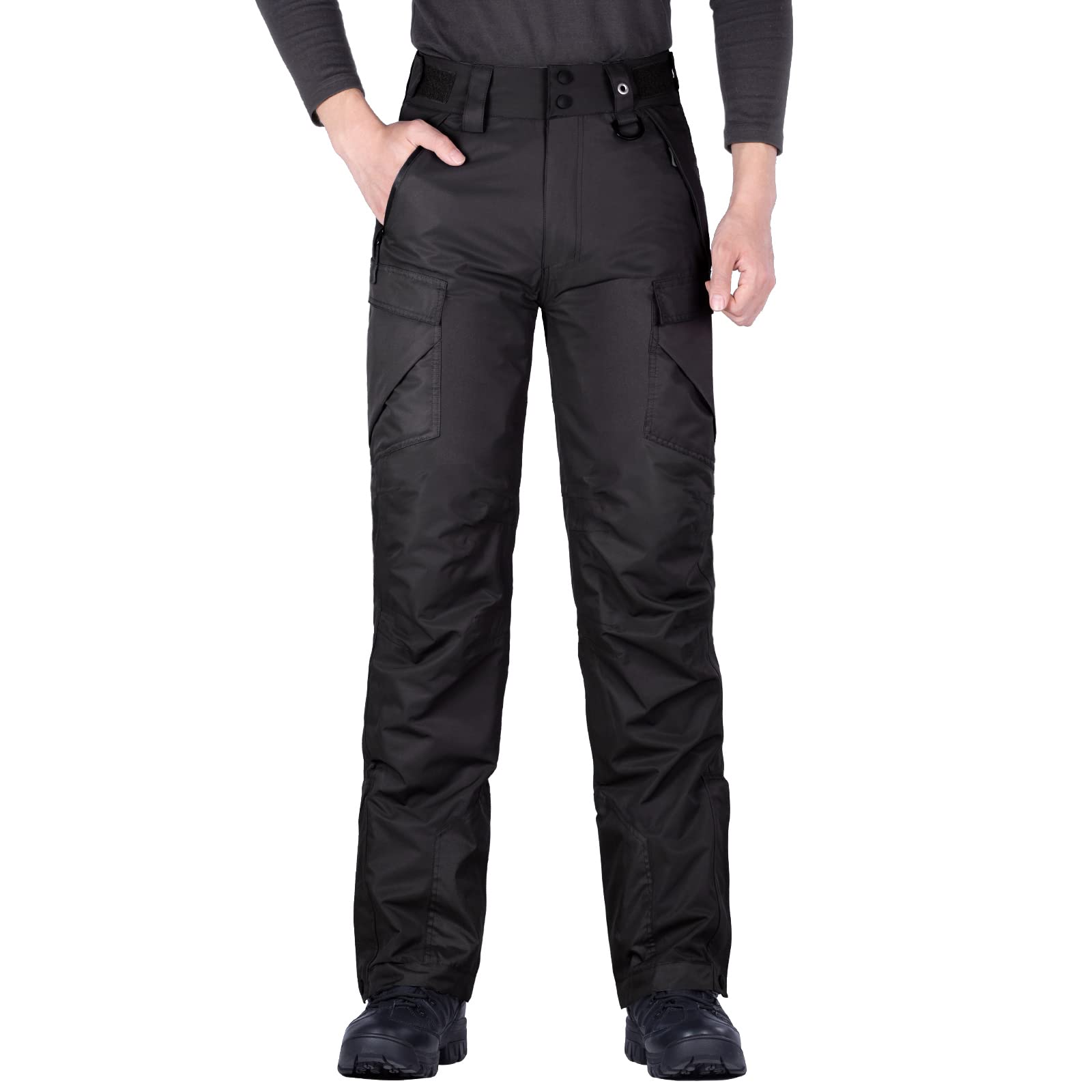 TSLA - Pantalones de nieve e invierno para hombre, impermeables, con  aislamiento térmico, resistentes a los desgarros y el viento, para esquiar  y