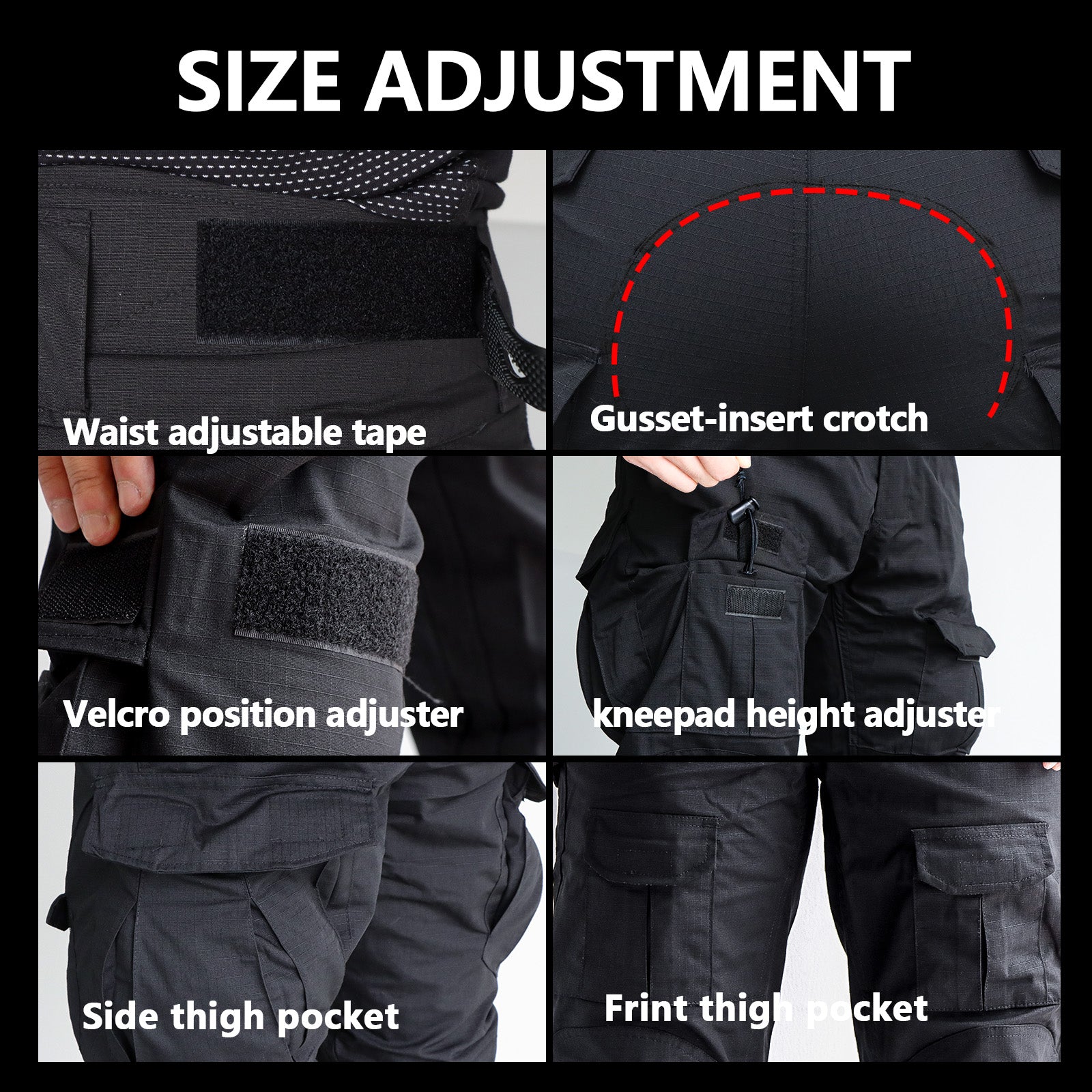 ZAPT Tactical Pants Molle Ripstop Combat Trousers Hunting Army Camo  Multicam Black Pants for Men (Multicam Camo, S) : : Clothing,  Shoes & Accessories