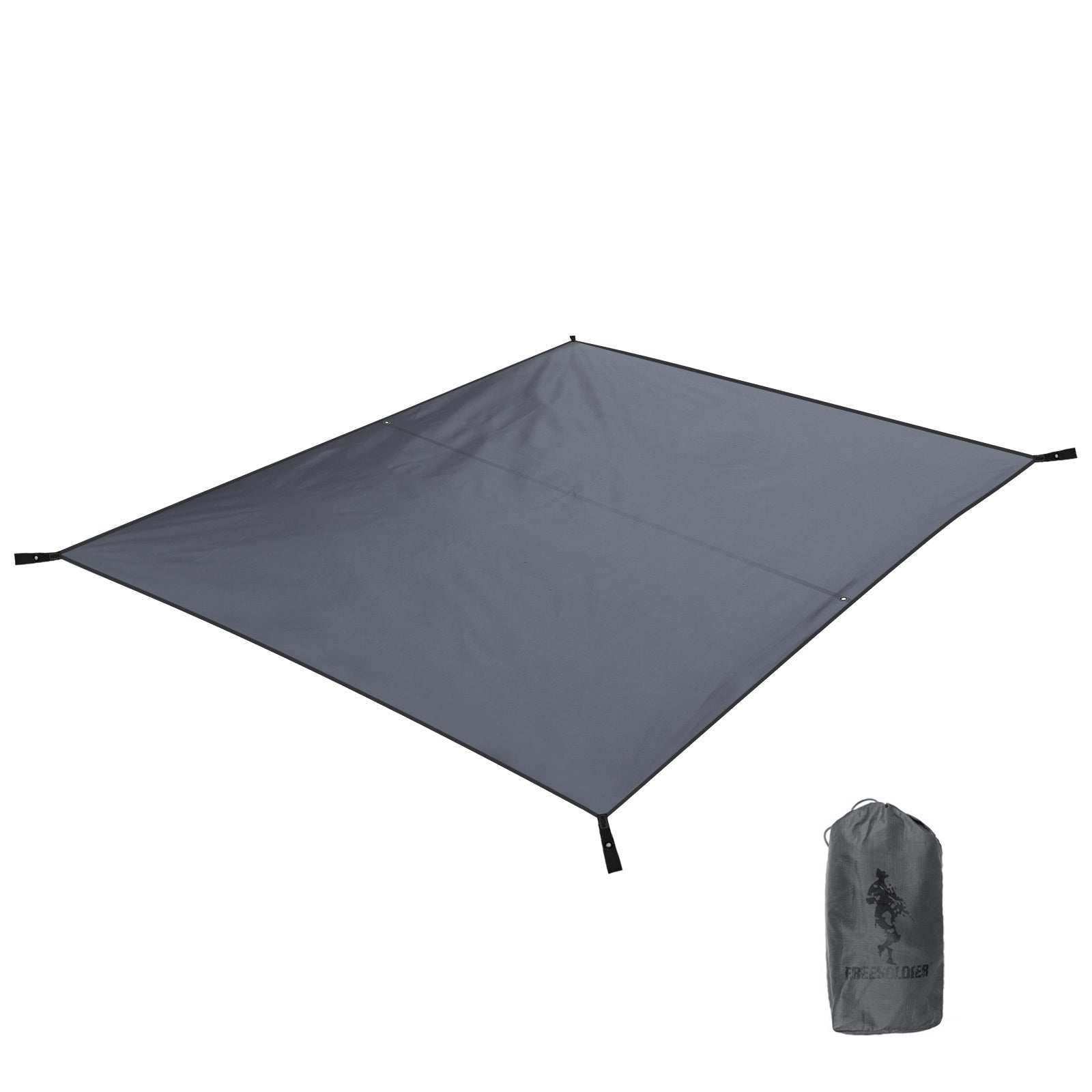 Carpa impermeable Ultraligero Camping Mat Lona con bolsa de almacenamiento con cordón