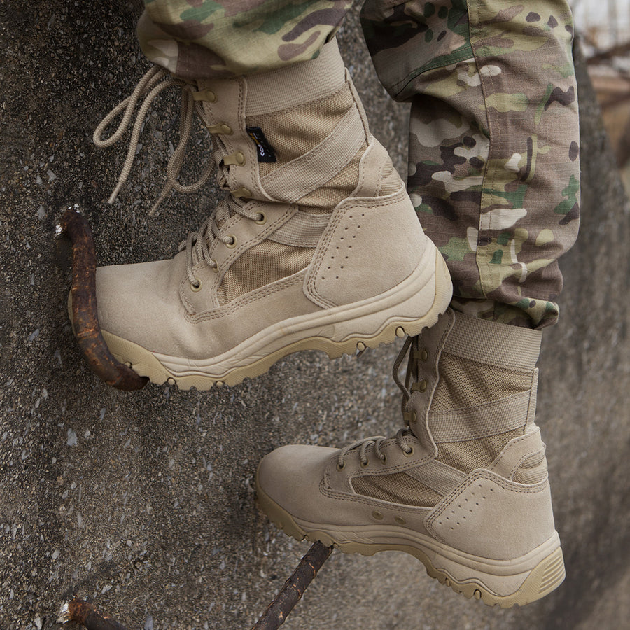 8-Inch Lightweight Thin Military Work Boots | FreeSoldier
