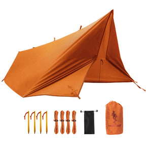UV-Protected Camping Tarp - Portable and Puncture-Resistant